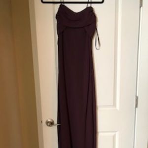 Plum colored formal dress Size 6
